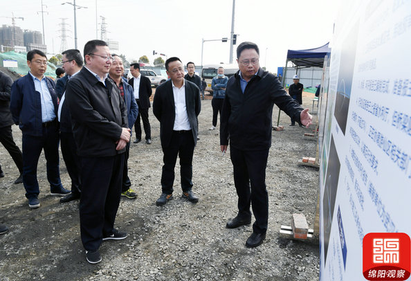 2020年3月24日，调研科技城集中发展区建设推进情况8  张莉 摄.jpg