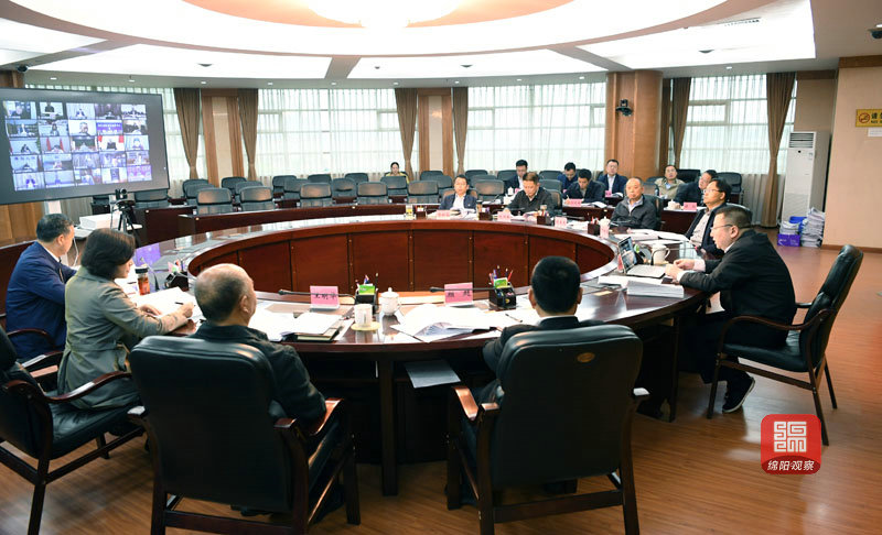 2020年4月13日，市政府第91次常务会暨新冠肺炎疫情应急指挥部第11次会议  张莉 摄.jpg