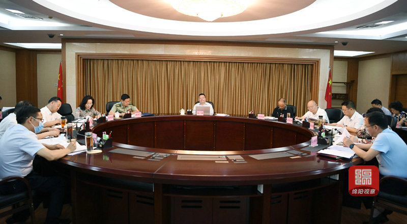 2020年6月19日，市政府第96次常务会暨应对新冠肺炎疫情应急指挥部第15次会议  张莉 摄.jpg