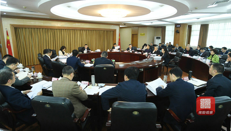 2021年3月16日，市政府第115次常务会议  张莉 摄.jpg